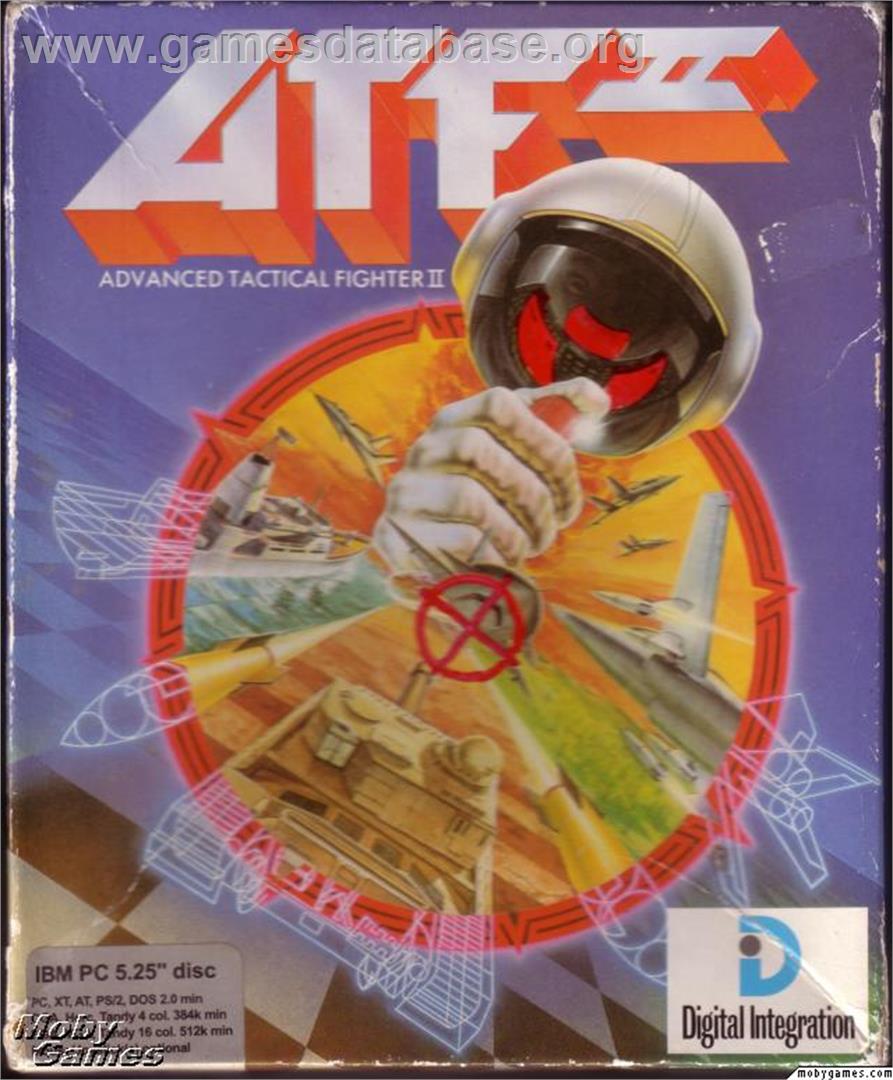 Airstrike USA - Microsoft DOS - Artwork - Box