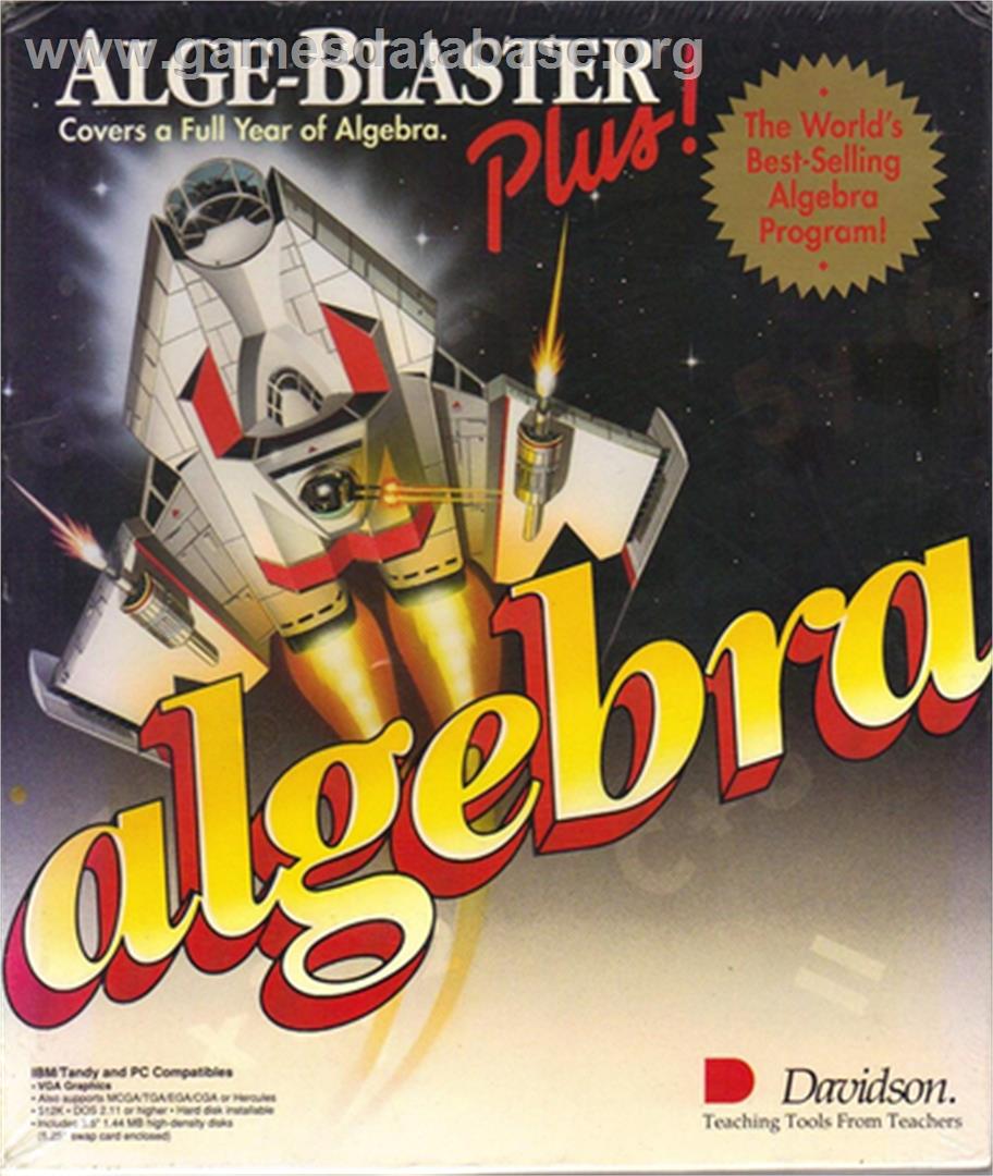 Alge-Blaster Plus! - Microsoft DOS - Artwork - Box