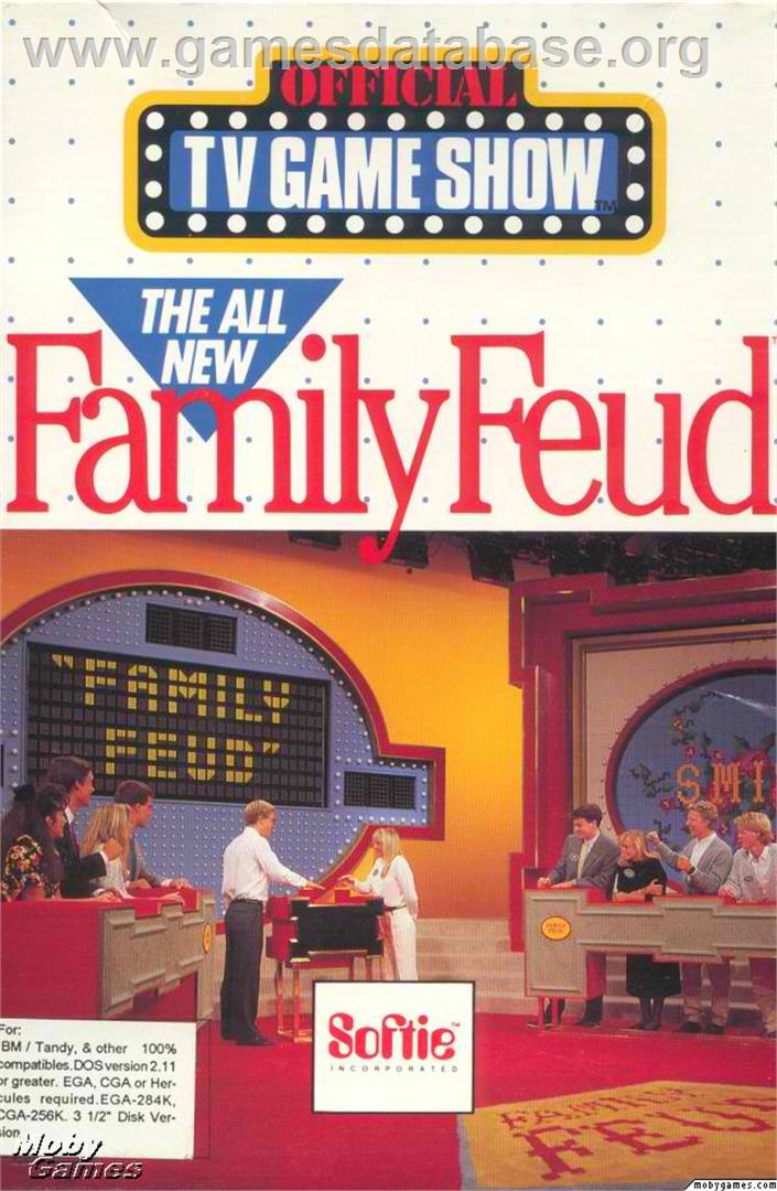 All New Family Feud, The - Microsoft DOS - Artwork - Box