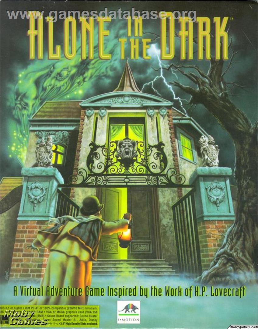 Alone in the Dark - Microsoft DOS - Artwork - Box