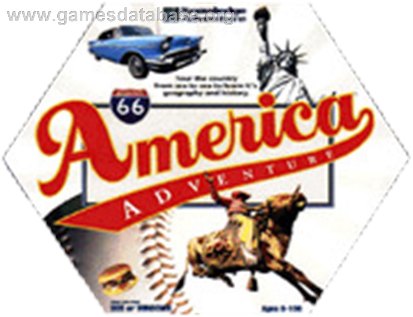 America Adventure - Microsoft DOS - Artwork - Box