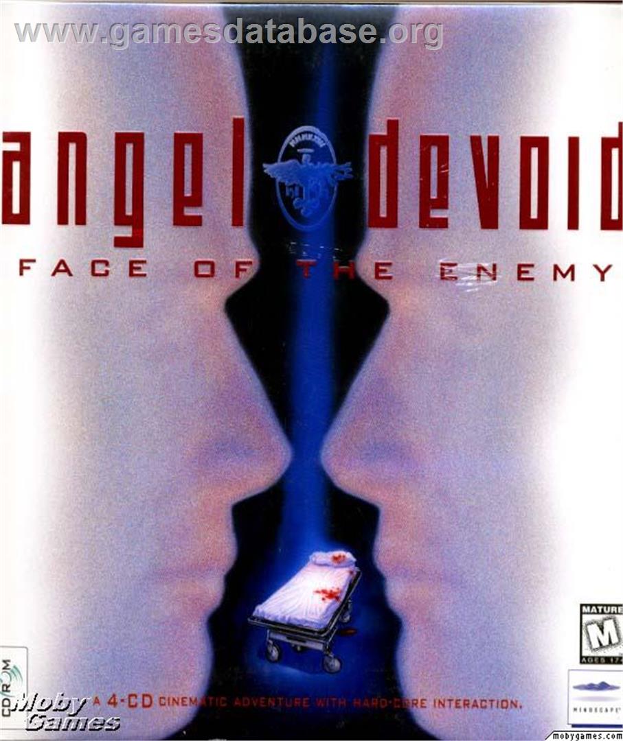 Angel Devoid - Face of the Enemy - Microsoft DOS - Artwork - Box
