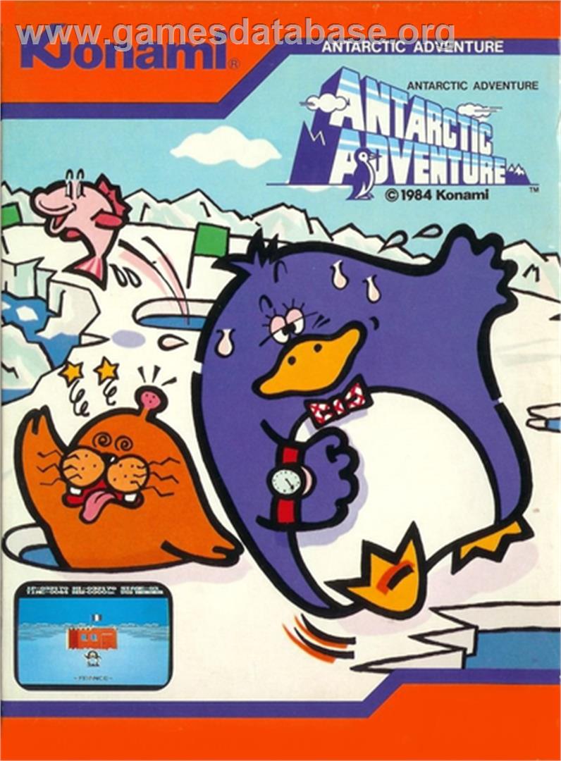 Antarctic Adventure - Microsoft DOS - Artwork - Box
