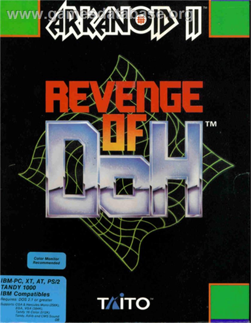 Arkanoid 2 - Revenge Of Doh - Microsoft DOS - Artwork - Box
