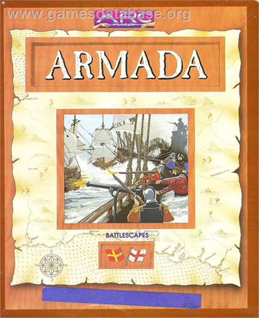 Armada (1989) - Microsoft DOS - Artwork - Box