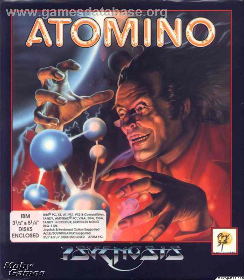 Atomino - Microsoft DOS - Artwork - Box
