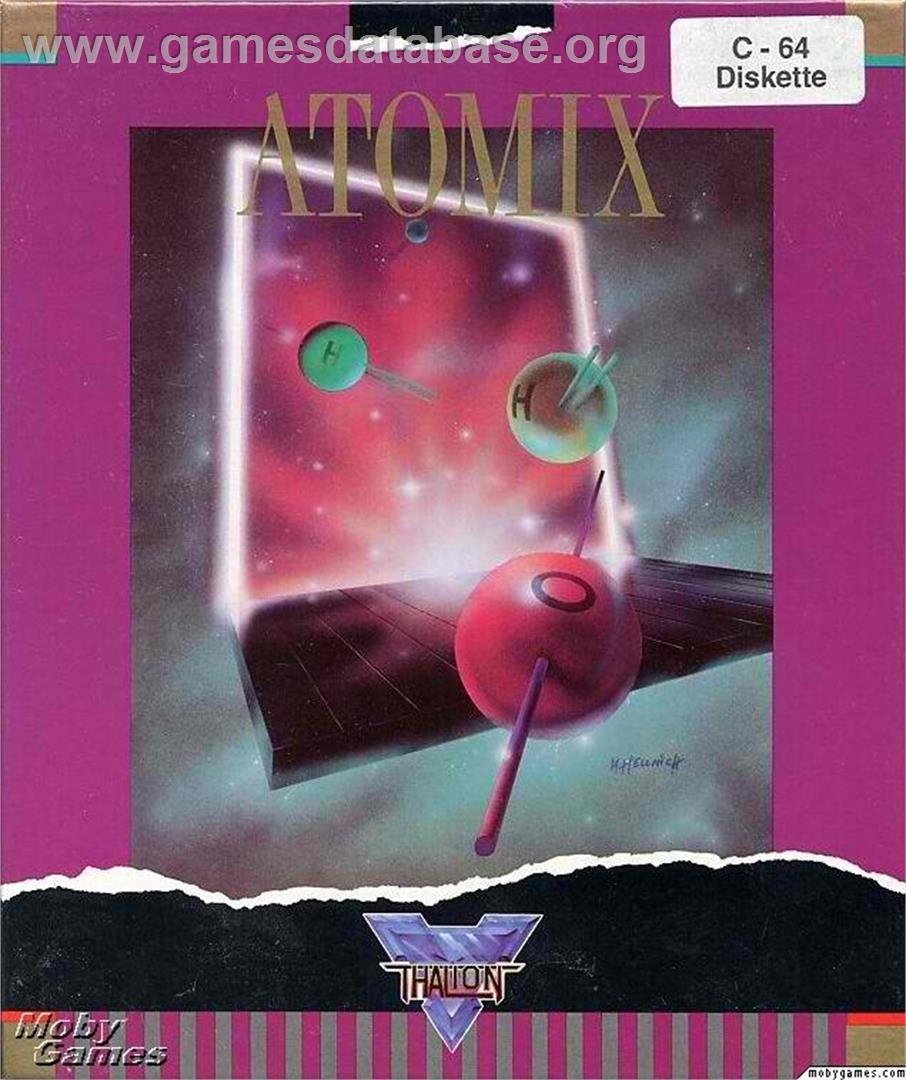 Atomix - Microsoft DOS - Artwork - Box