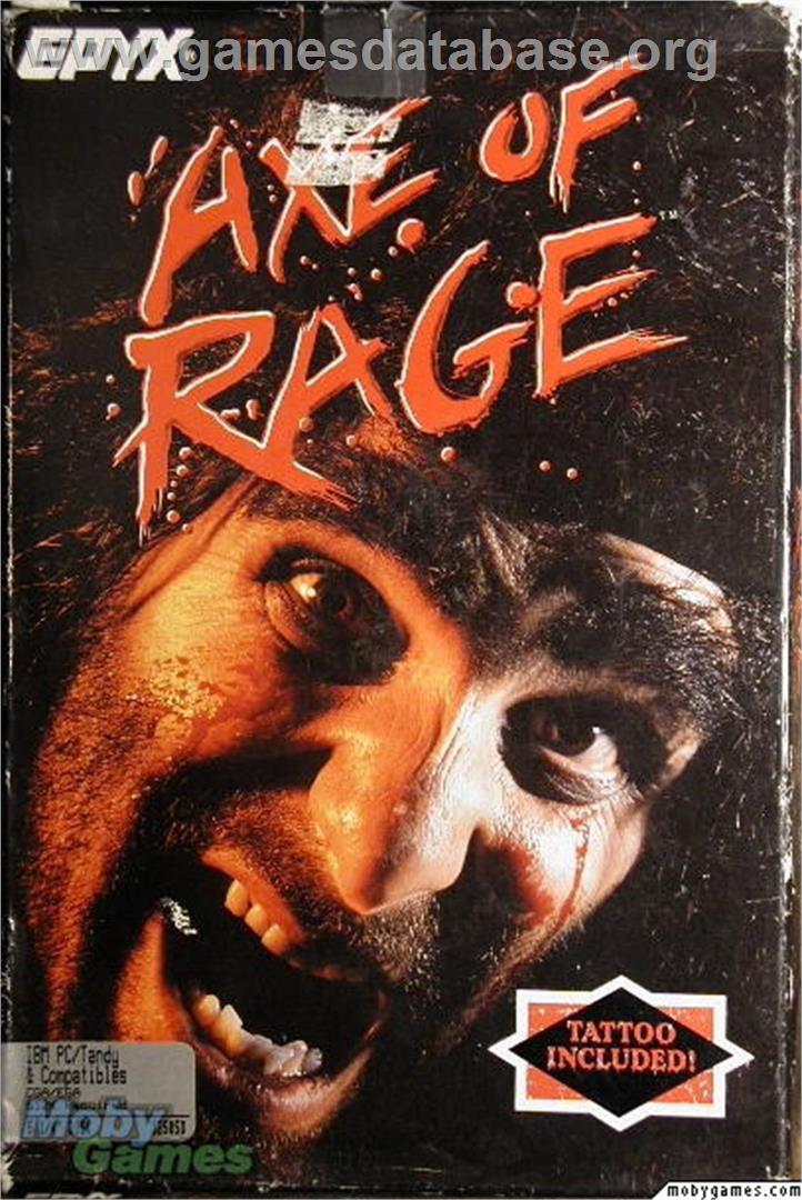 Axe Of Rage - Microsoft DOS - Artwork - Box