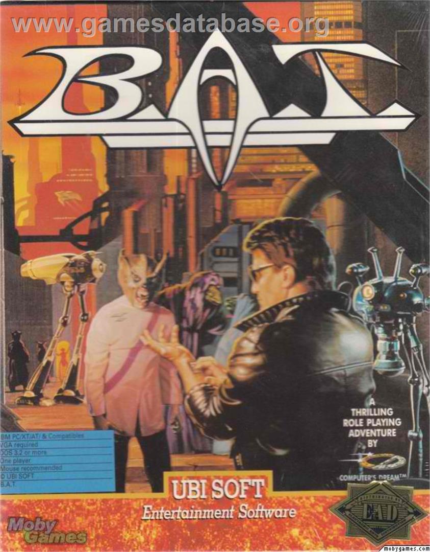 B.A.T. - Microsoft DOS - Artwork - Box