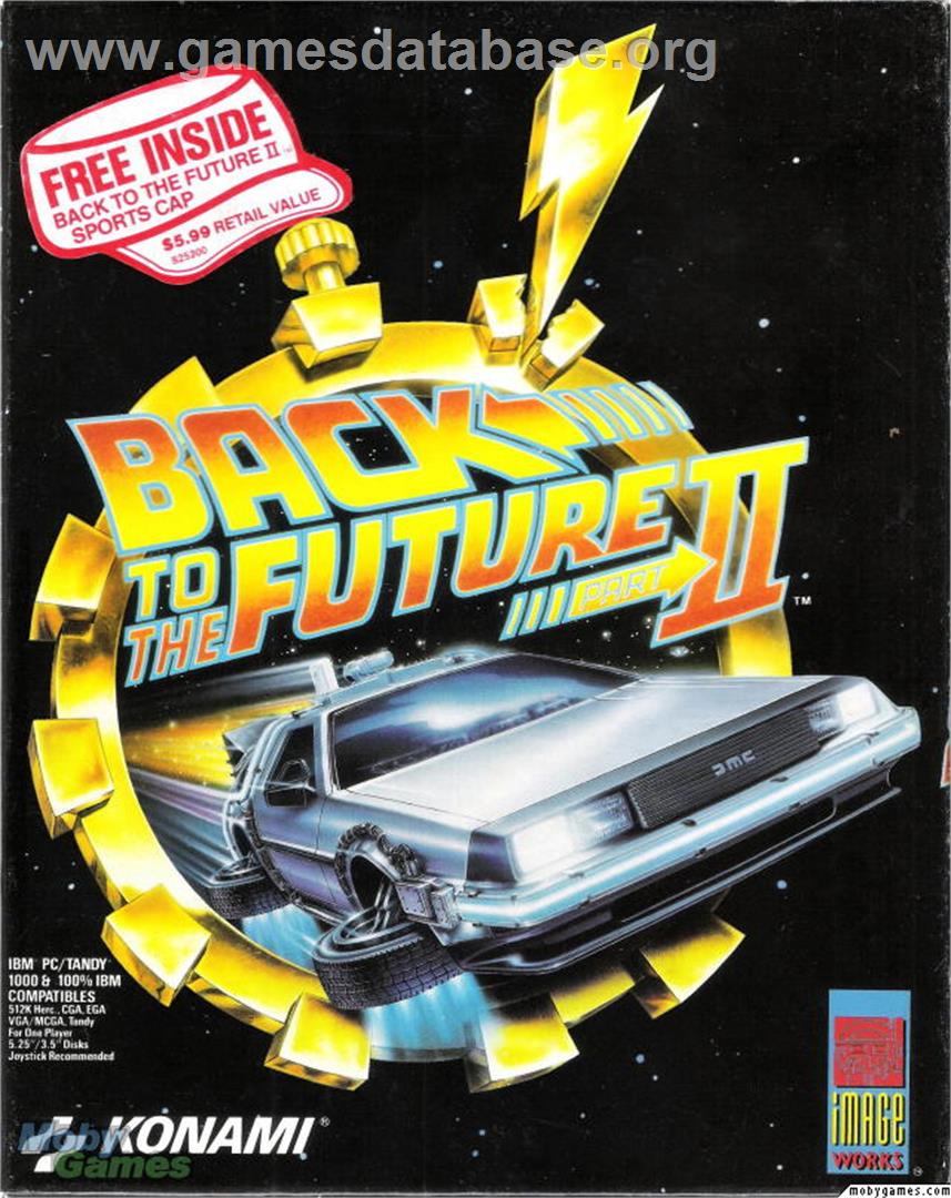 Back To The Future Part 2 - Microsoft DOS - Artwork - Box