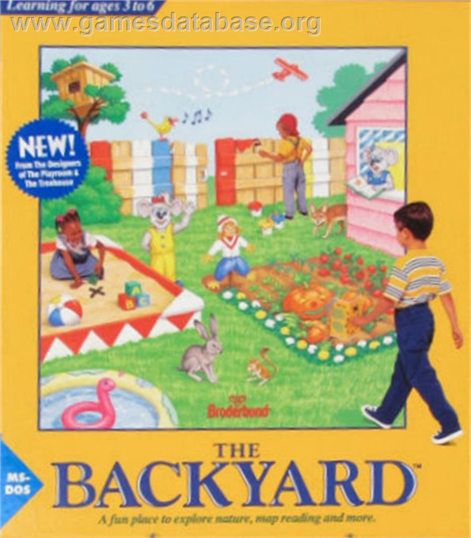 Backyard, The - Microsoft DOS - Artwork - Box