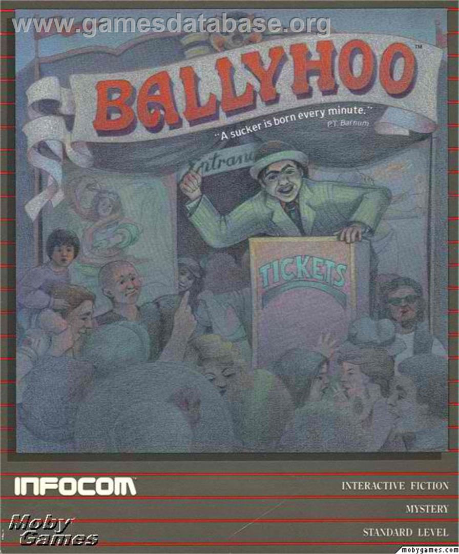 Ballyhoo - Microsoft DOS - Artwork - Box