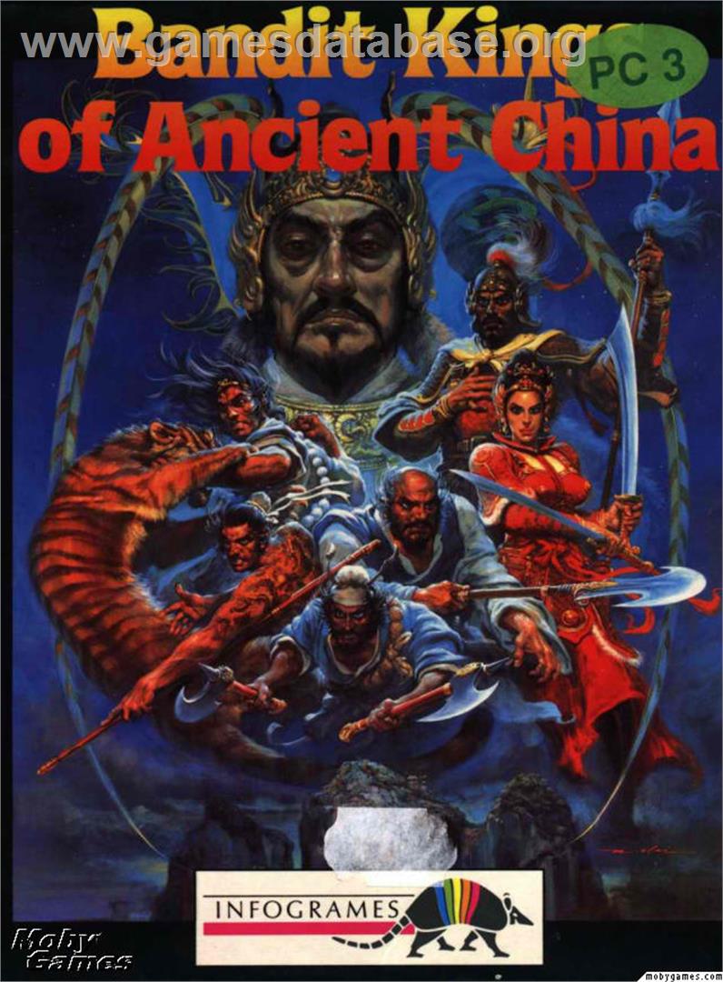 Bandit Kings of Ancient China - Microsoft DOS - Artwork - Box