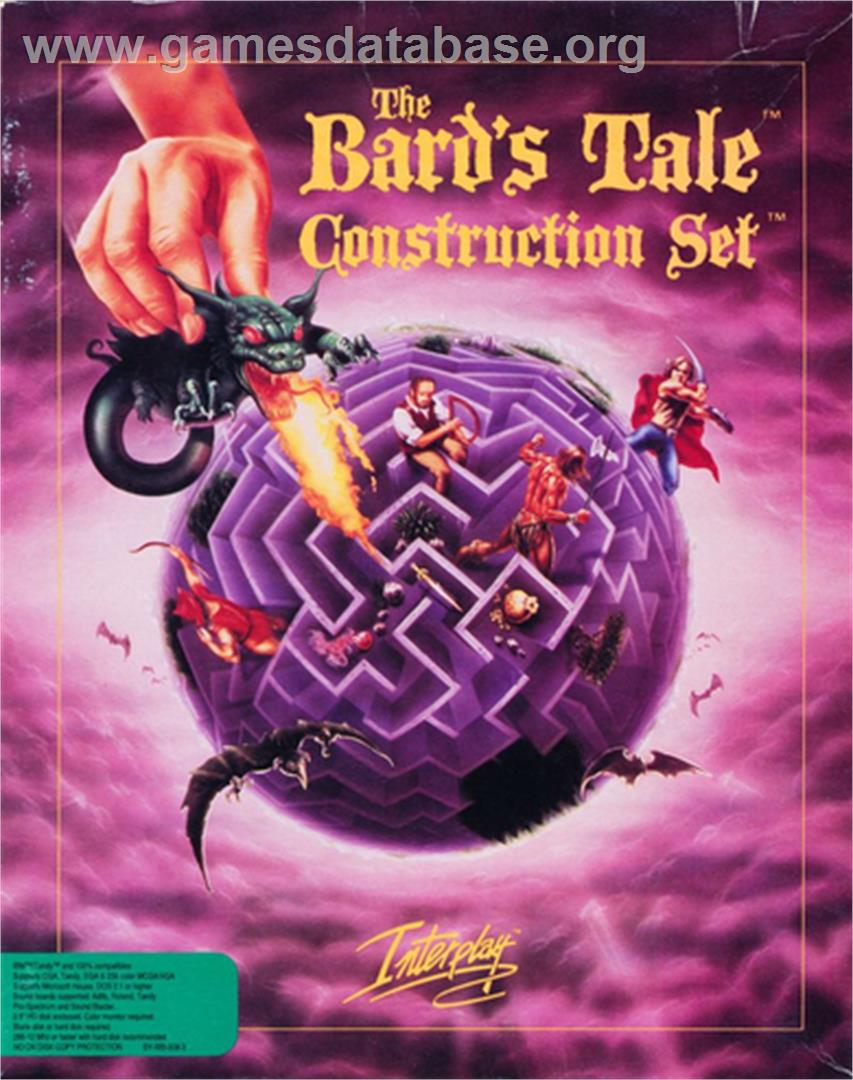 Bard's Tale Construction Set, The - Microsoft DOS - Artwork - Box