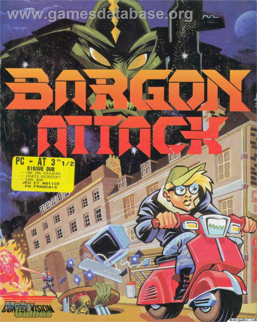 Bargon Attack - Microsoft DOS - Artwork - Box