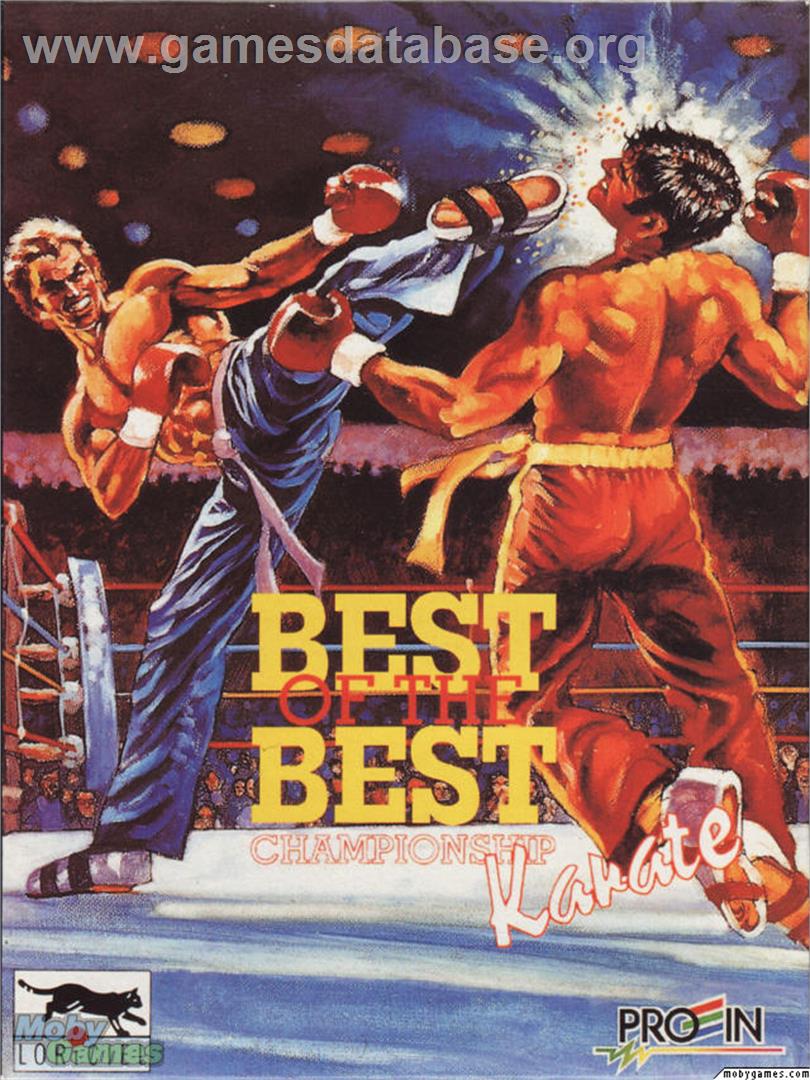 Best of the Best Championship Karate - Microsoft DOS - Artwork - Box