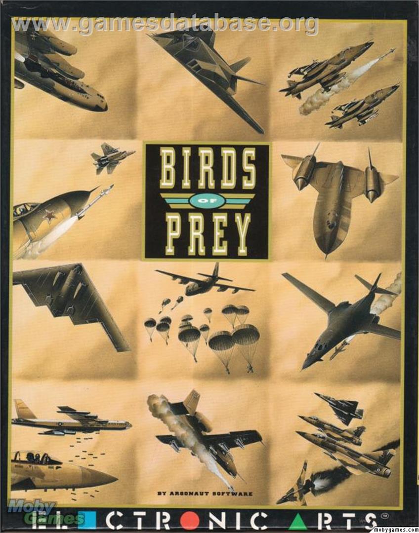 Birds of Prey - Microsoft DOS - Artwork - Box