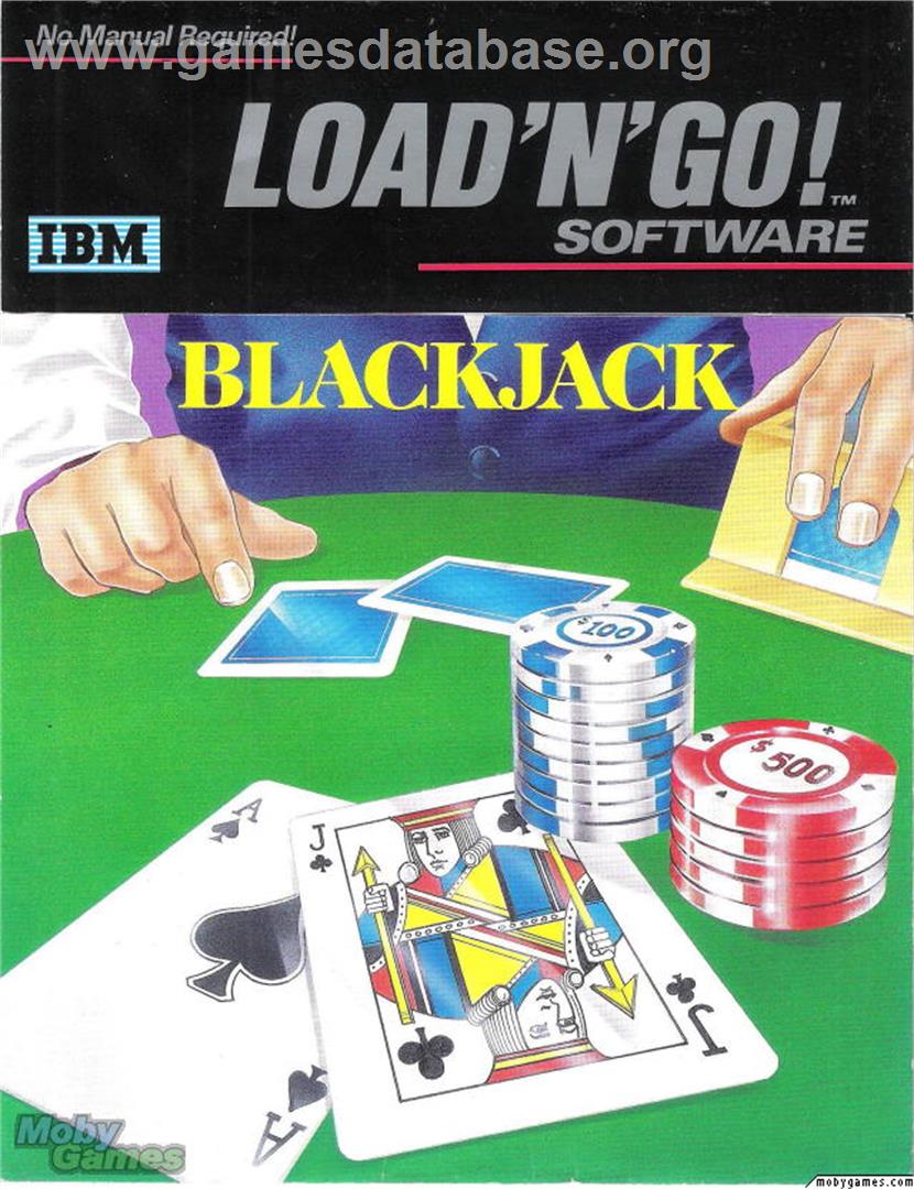 Blackjack - Microsoft DOS - Artwork - Box