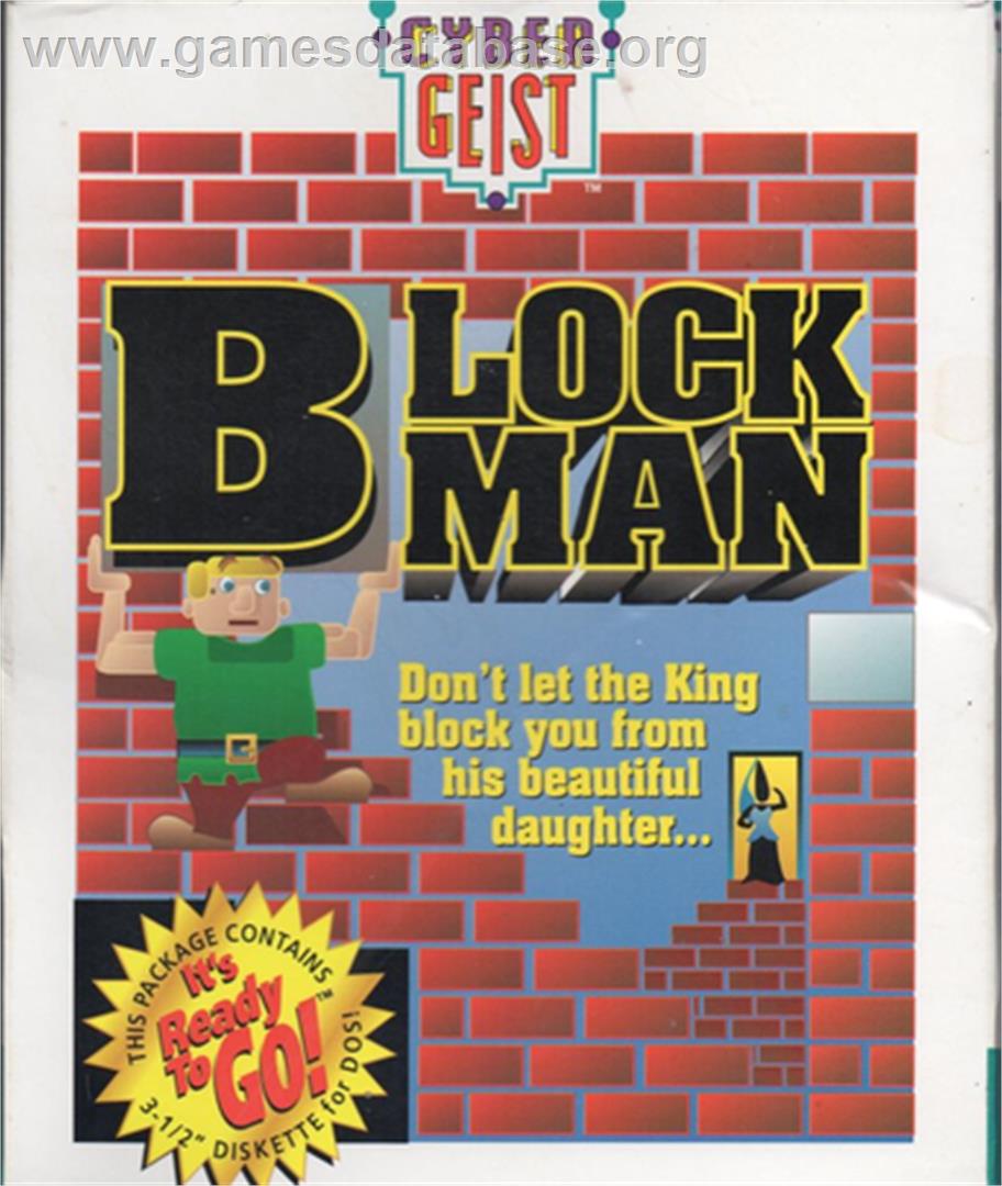 Block Man - Microsoft DOS - Artwork - Box