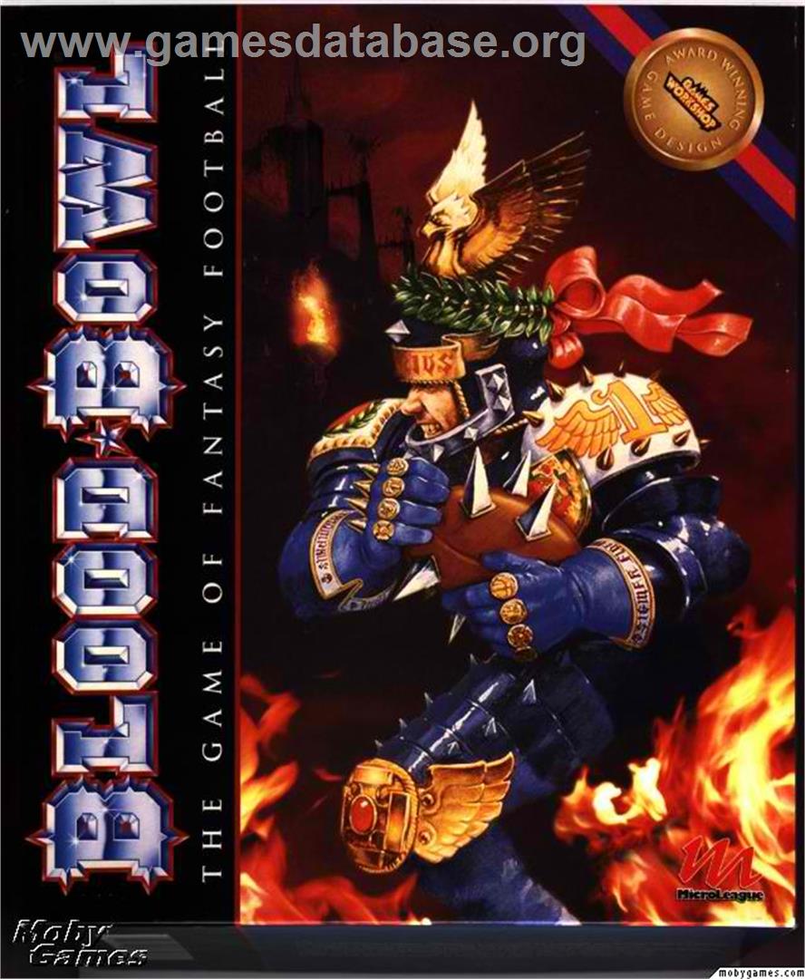 Blood Bowl - Microsoft DOS - Artwork - Box