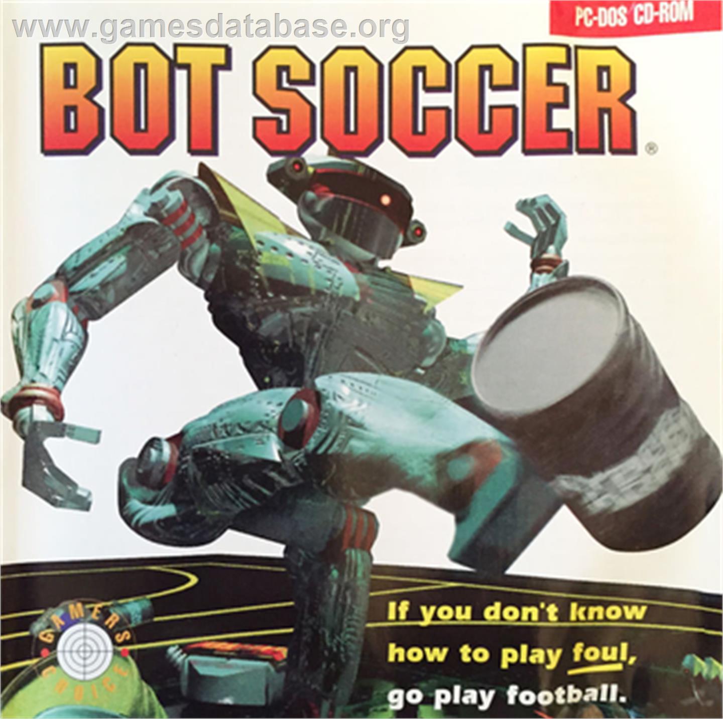 Bot Soccer - Microsoft DOS - Artwork - Box