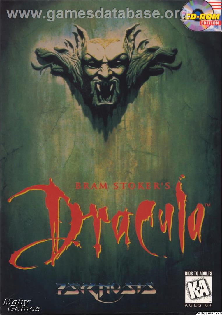 Bram Stoker's Dracula - Microsoft DOS - Artwork - Box