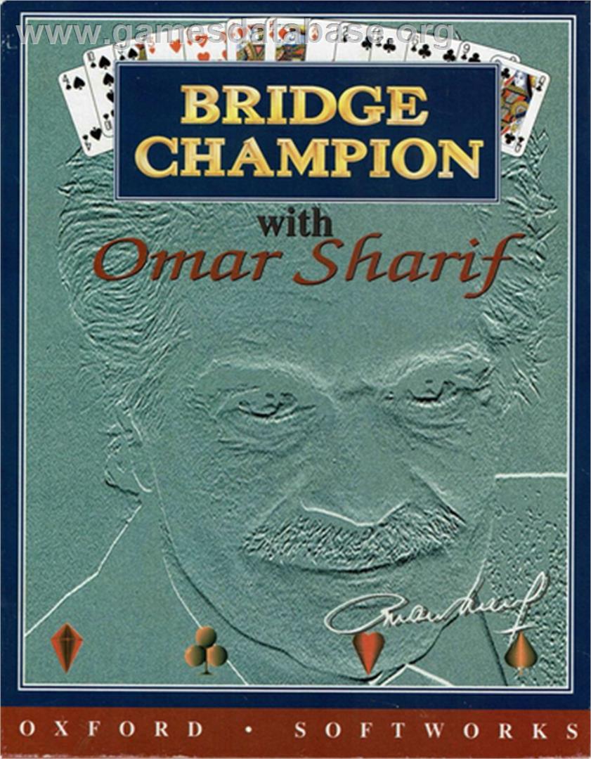 Bridge Champion with Omar Sharif - Microsoft DOS - Artwork - Box
