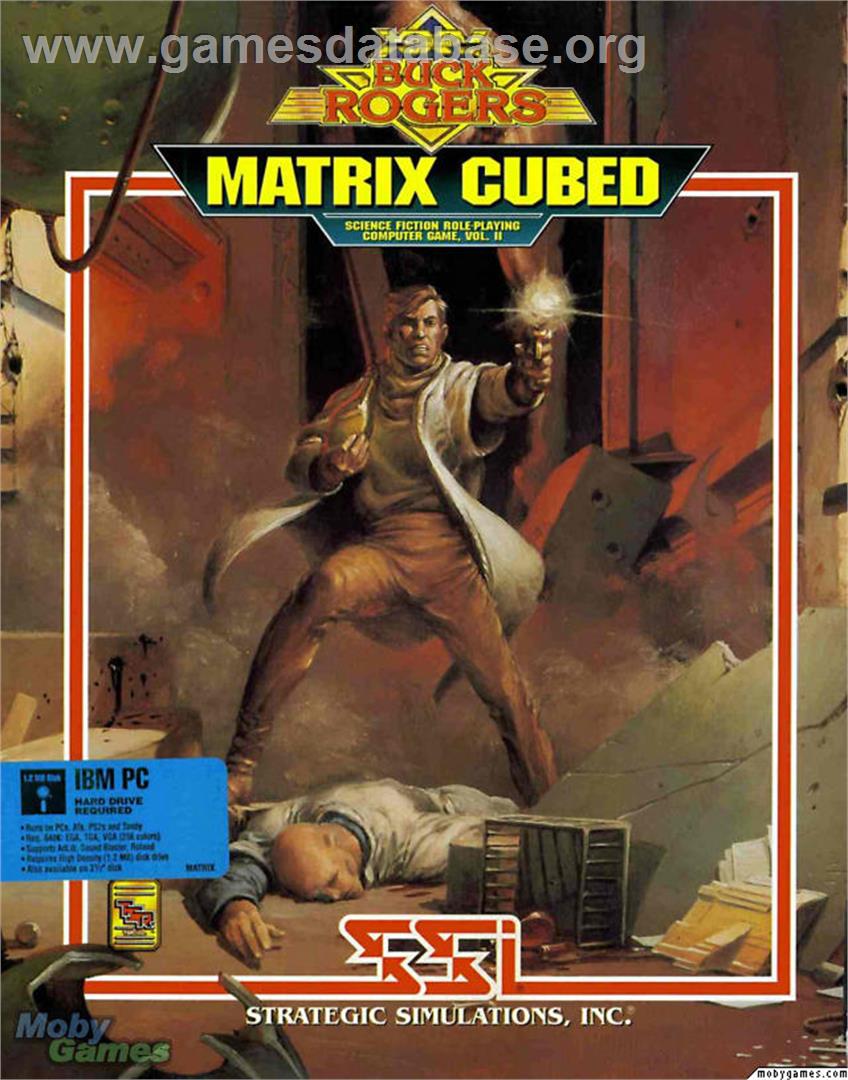 Buck Rogers - Matrix Cubed - Microsoft DOS - Artwork - Box