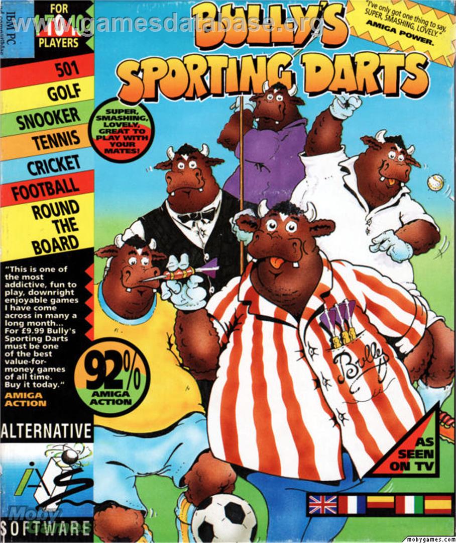 Bully's Sporting Darts - Microsoft DOS - Artwork - Box