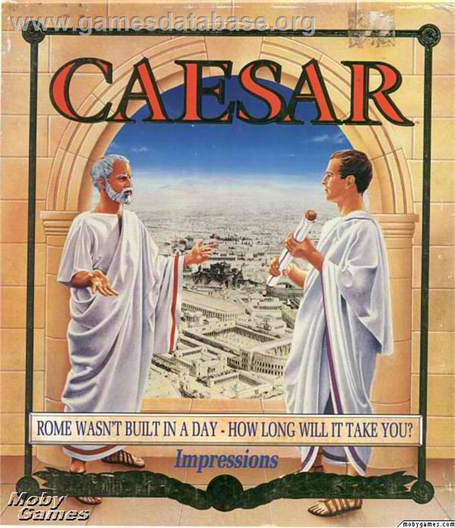 Caesar - Microsoft DOS - Artwork - Box
