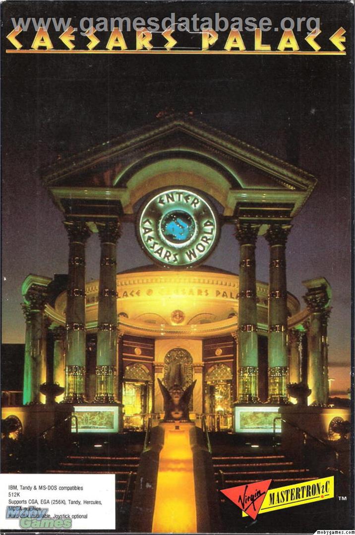 Caesars Palace - Microsoft DOS - Artwork - Box