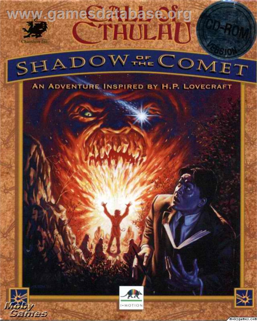 Call of Cthulhu - Shadow of the Comet - Microsoft DOS - Artwork - Box