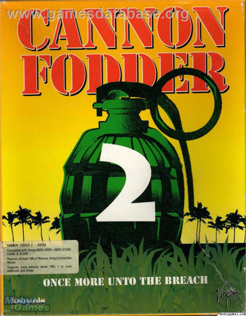 Cannon Fodder 2 - Microsoft DOS - Artwork - Box