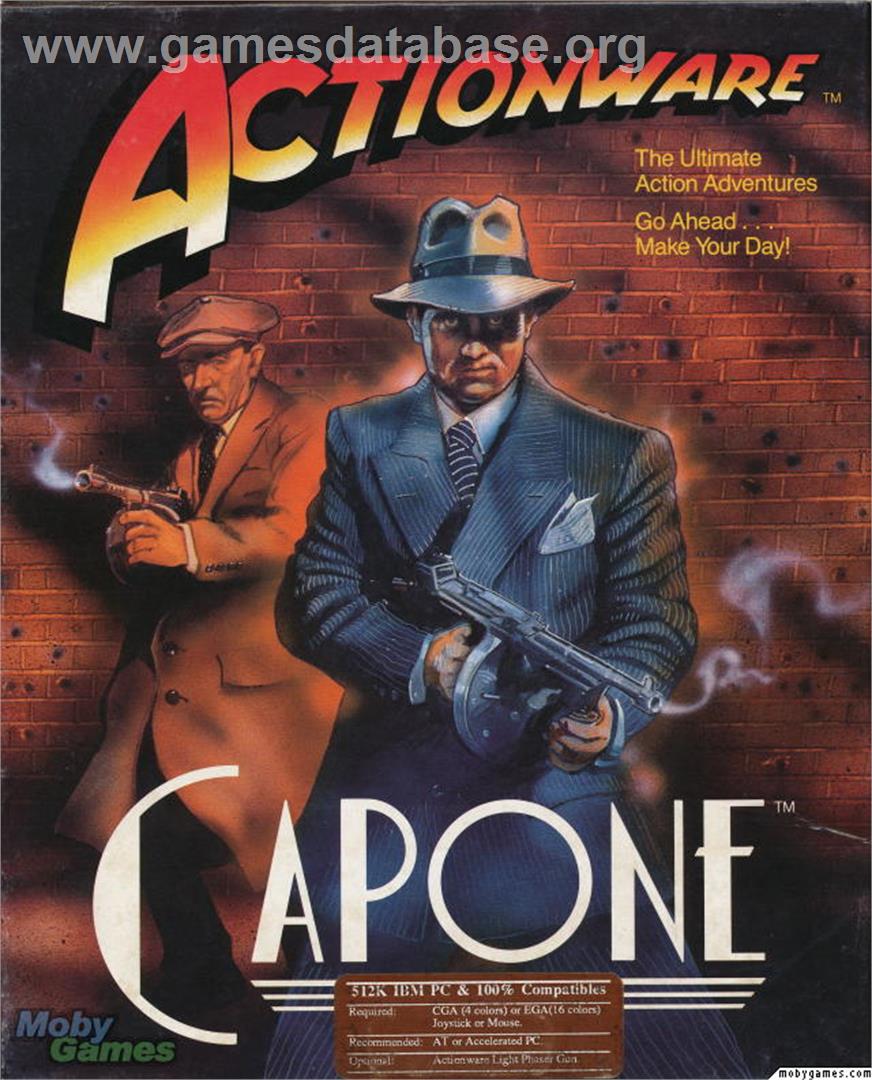 Capone - Microsoft DOS - Artwork - Box