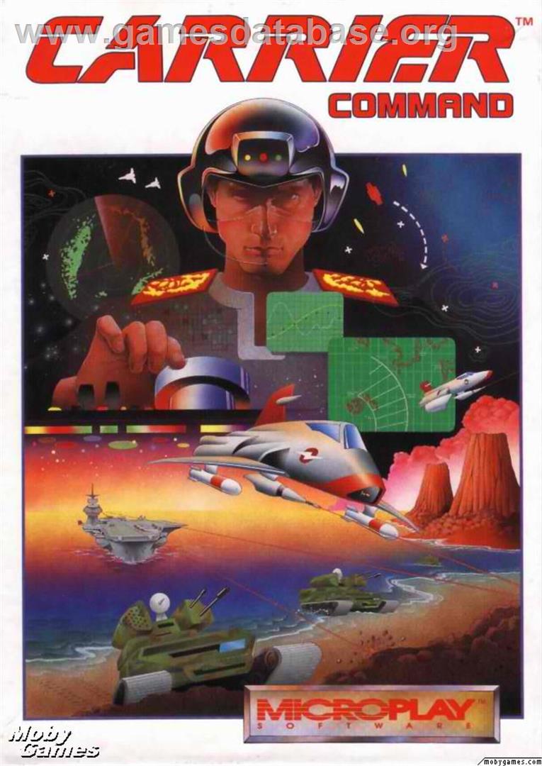 Carrier Command - Microsoft DOS - Artwork - Box