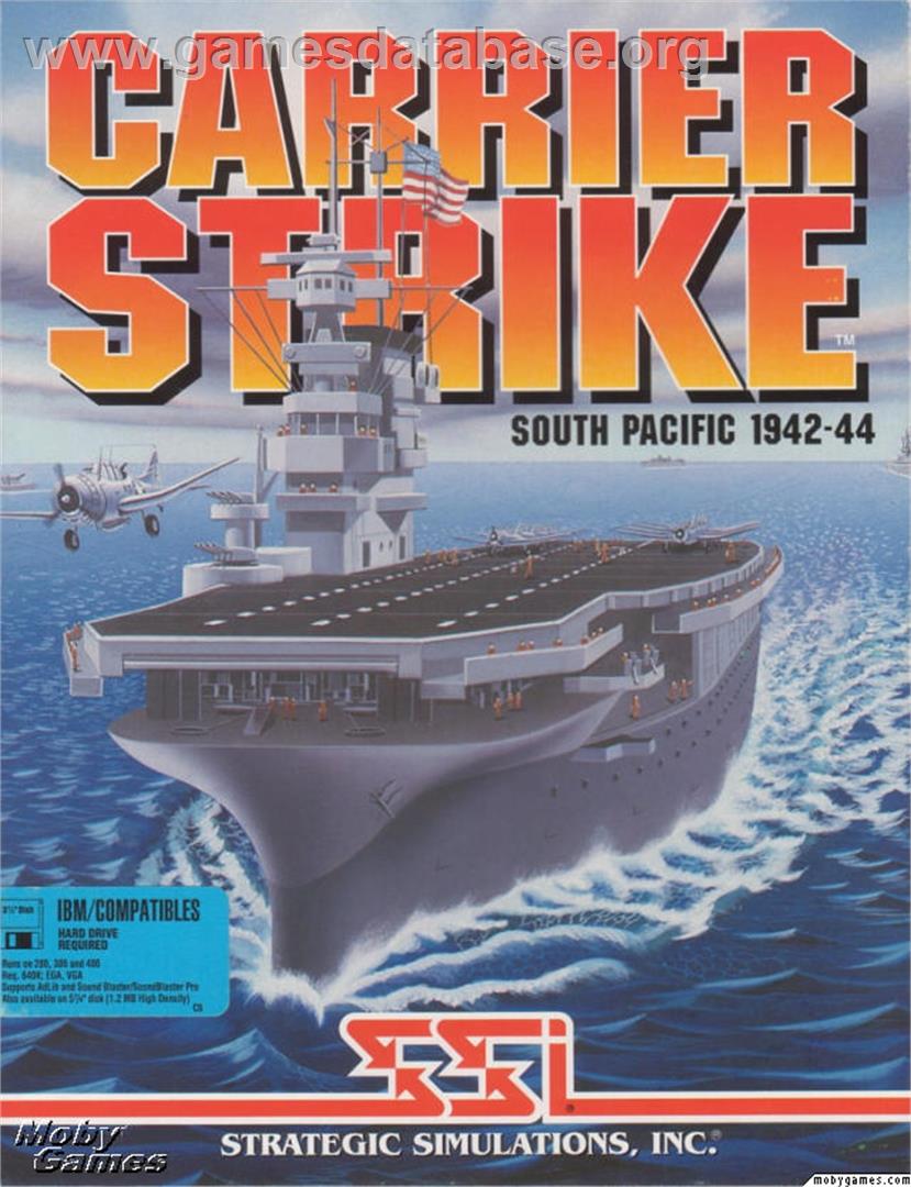 Carrier Strike - South Pacific 1942-44 - Microsoft DOS - Artwork - Box