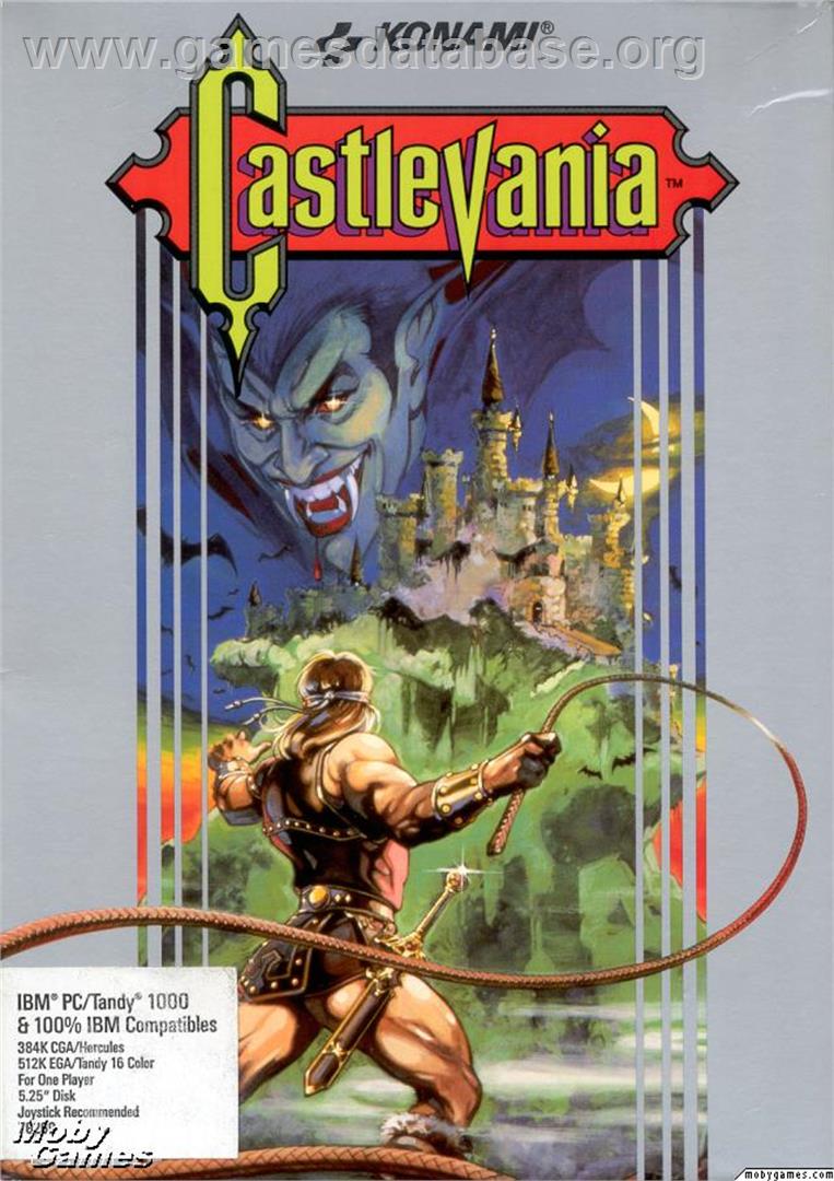 Castlevania - Microsoft DOS - Artwork - Box