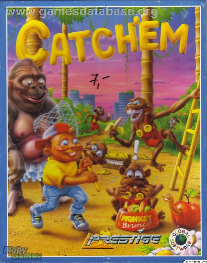 Catch 'Em (1989) - Microsoft DOS - Artwork - Box