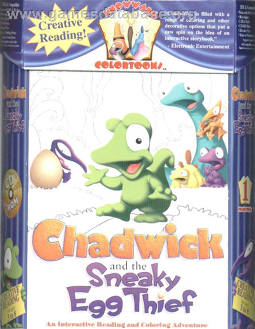 Chadwick and the Sneaky Egg Thief - Microsoft DOS - Artwork - Box