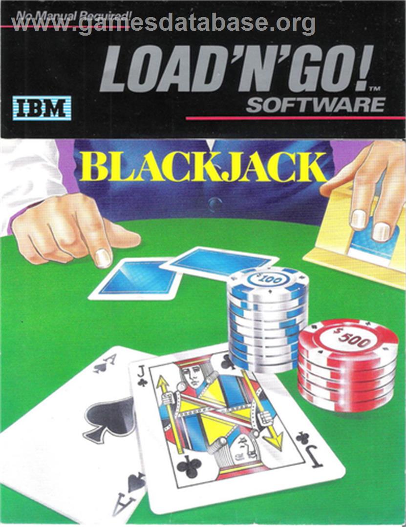Championship Blackjack - Microsoft DOS - Artwork - Box