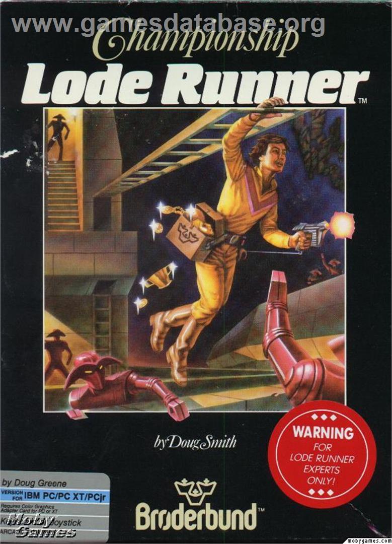 Championship Lode Runner - Microsoft DOS - Artwork - Box