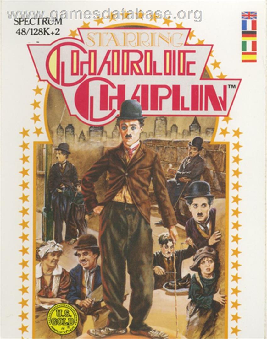 Charlie Chaplin - Microsoft DOS - Artwork - Box
