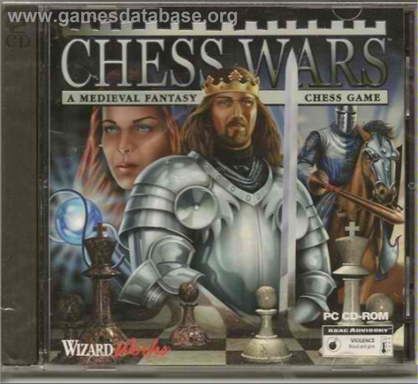 Chess Wars - A Medieval Fantasy - Microsoft DOS - Artwork - Box
