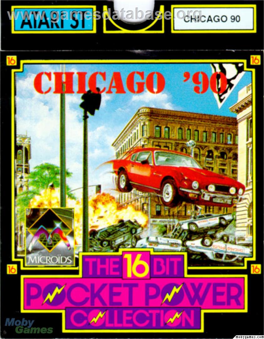 Chicago 90 - Microsoft DOS - Artwork - Box