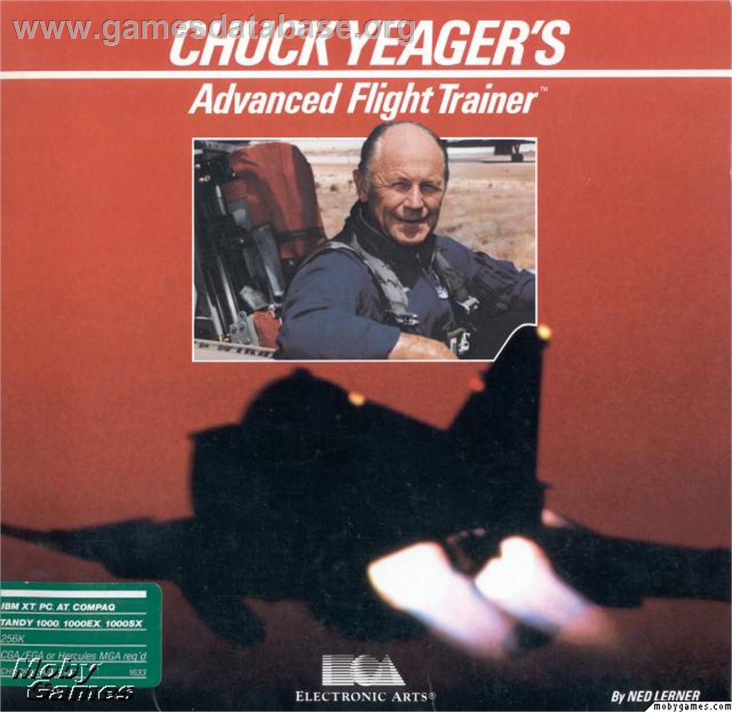 Chuck Yeager's Advanced Flight Trainer - Microsoft DOS - Artwork - Box