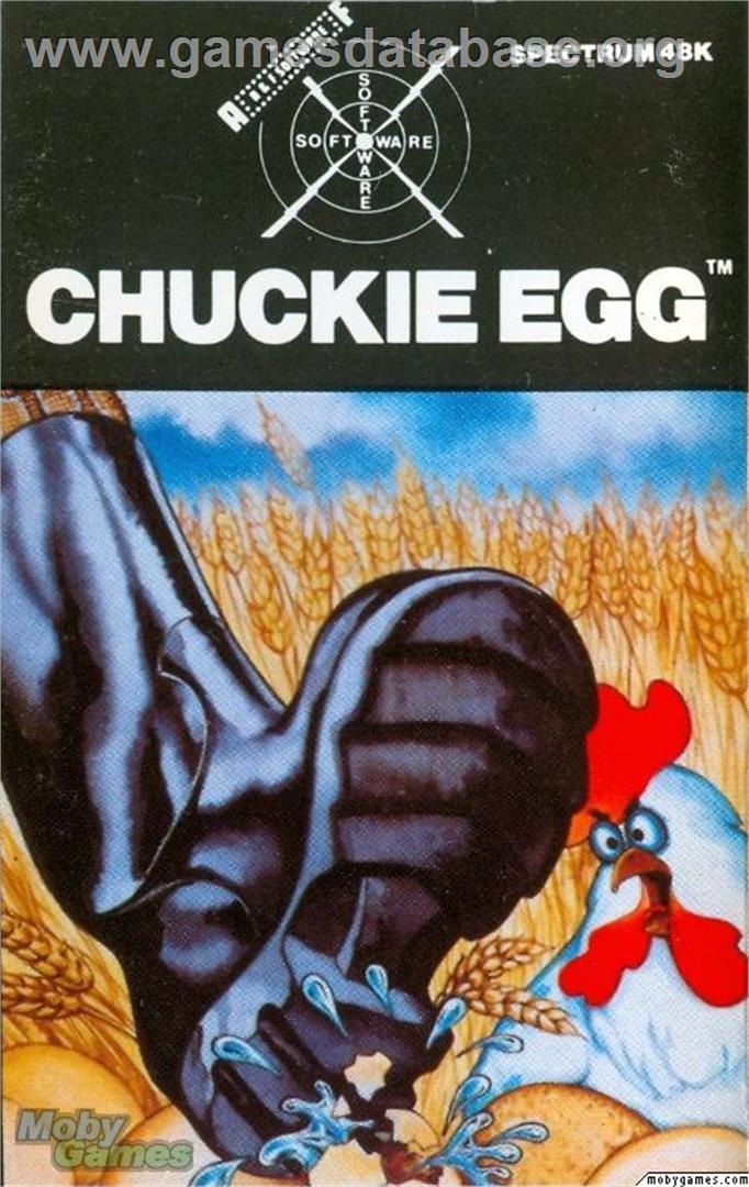 Chuckie Egg - Microsoft DOS - Artwork - Box
