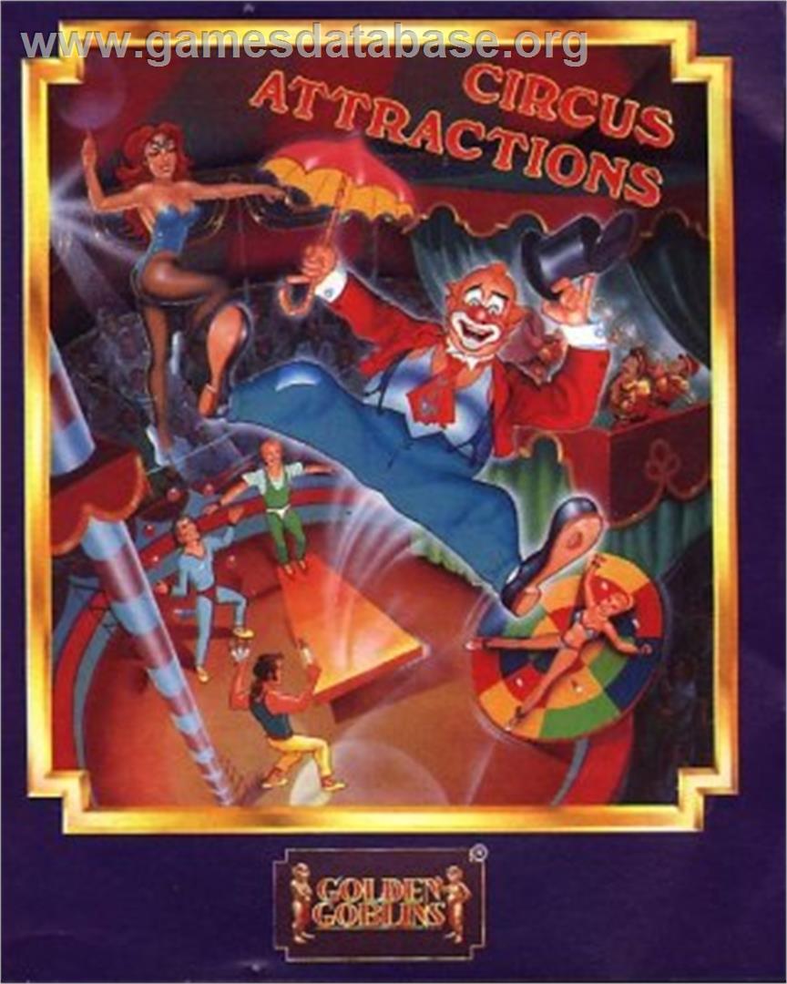 Circus Attractions - Microsoft DOS - Artwork - Box