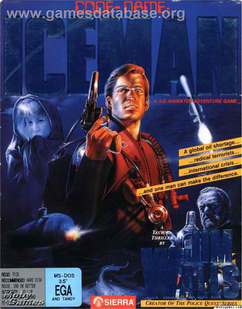 Code-Name - Iceman - Microsoft DOS - Artwork - Box