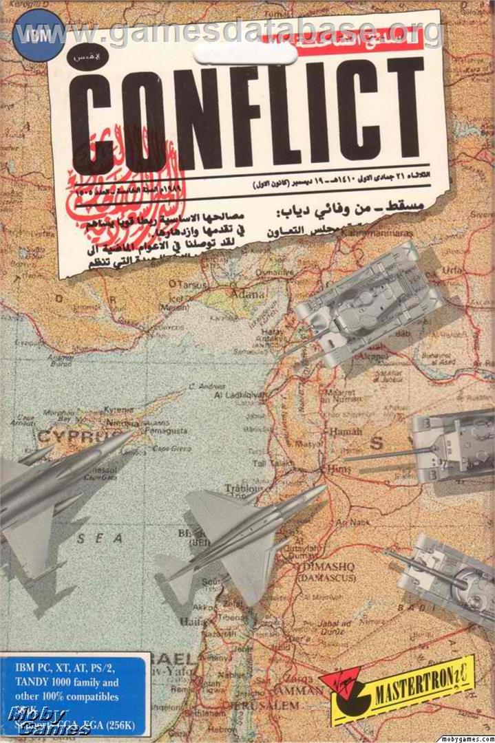 Conflict - Microsoft DOS - Artwork - Box