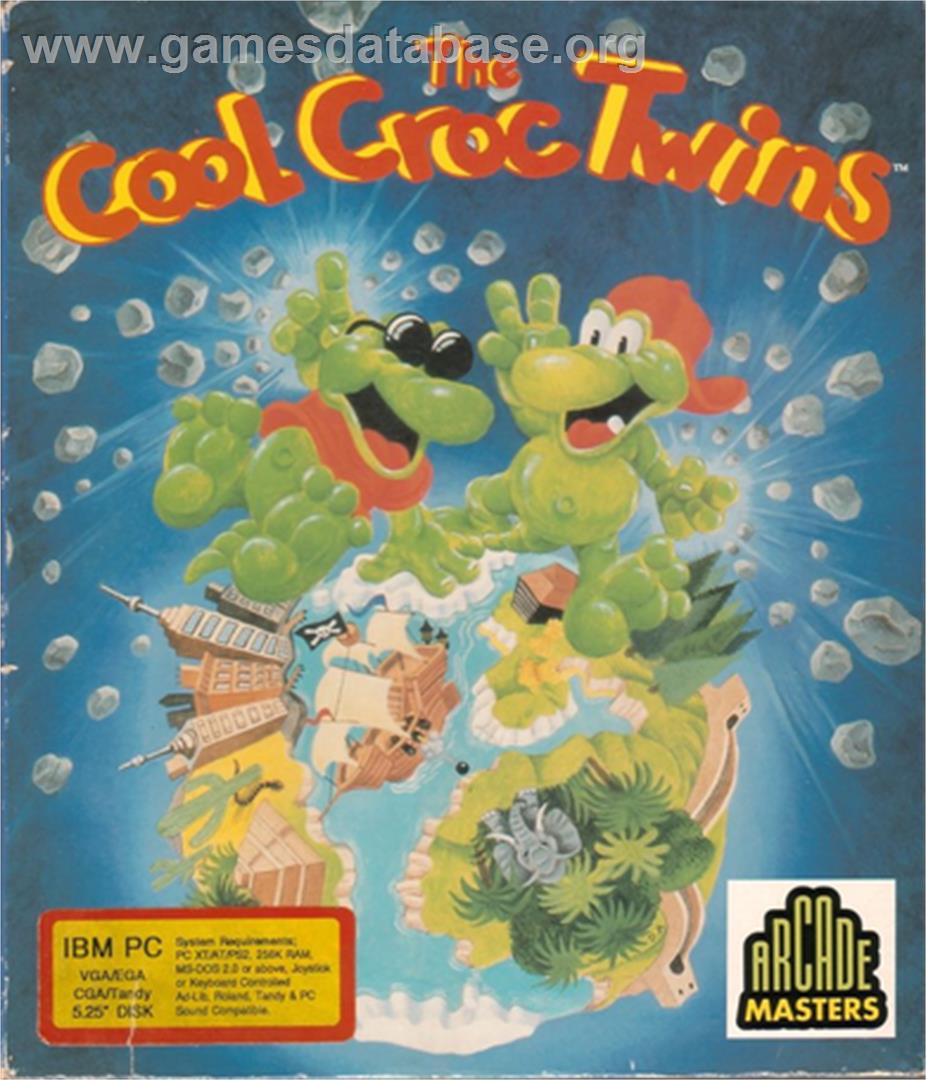 Cool Croc Twins, The - Microsoft DOS - Artwork - Box